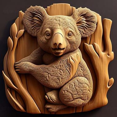 3D model Koala (STL)